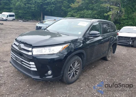 2018 Toyota Highlander Xle from USA, damaged, VIN 5TDJZRFH7JS863016